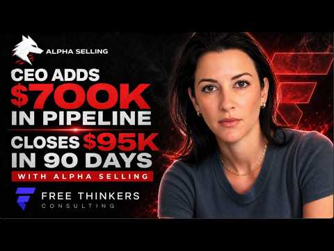 CEO 700K pipeline Alpha Selling video thumbnail